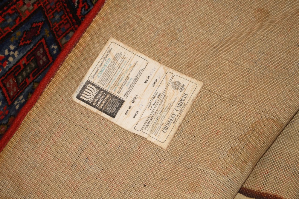 A Caucasian design machined carpet, 238 x 205m